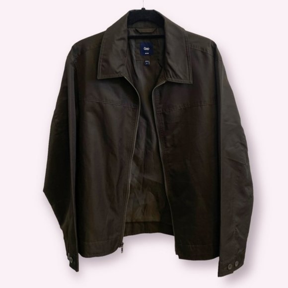 GAP Light Weight Jacket in Chocolate Brown - Picture 9 of 9
